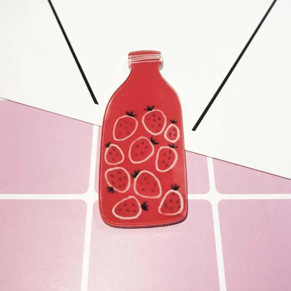 Мультяшная высококачественная акриловая брошь с изображением лимона вишни киви