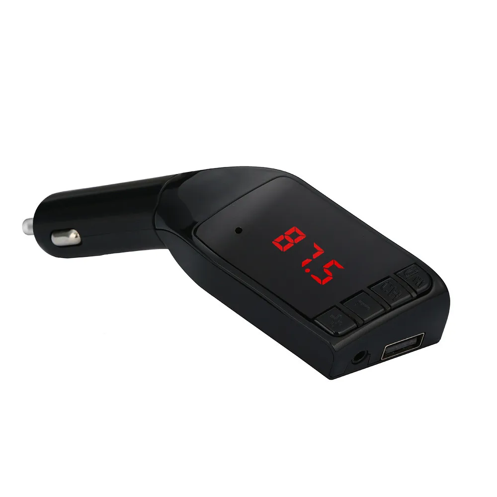 Новинка X5 беспроводной Bluetooth lcd MP3 плеер Автомобильный Комплект SD MMC USB fm-передатчик модулятор винтажный Топ Com Carro Ipod Girl - Формат цифровых медиаданных: Black
