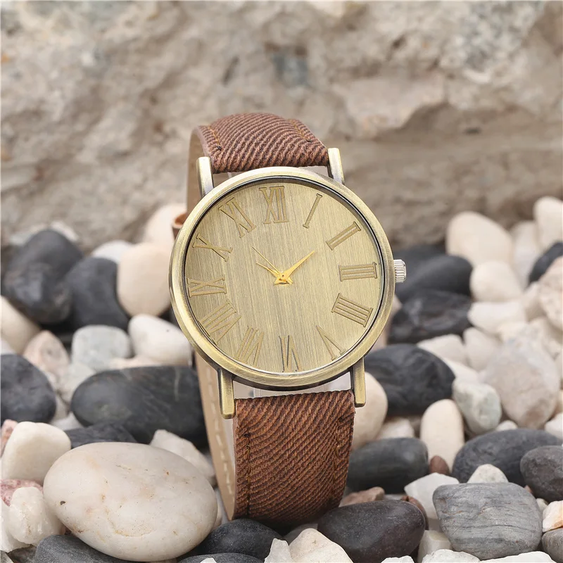 

Antique Watches Relojes Quartz Men Watches Casual Bronze Color Leather Strap Watch Male Wristwatch Relogio Masculino