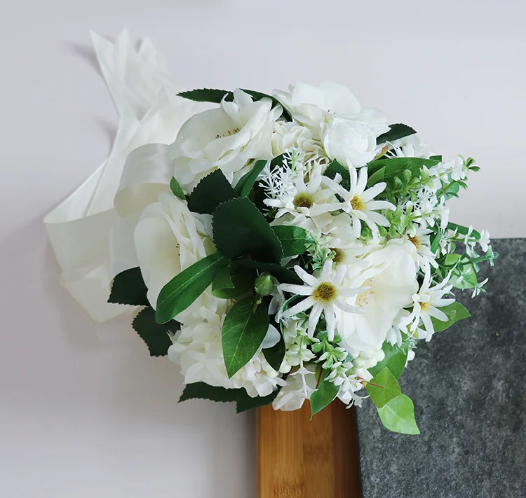 

Bridal Wedding Bouquet New Style Artificial Bride Bouquet Bridesmaid Bouquet Decoration Wedding Flowers PH33