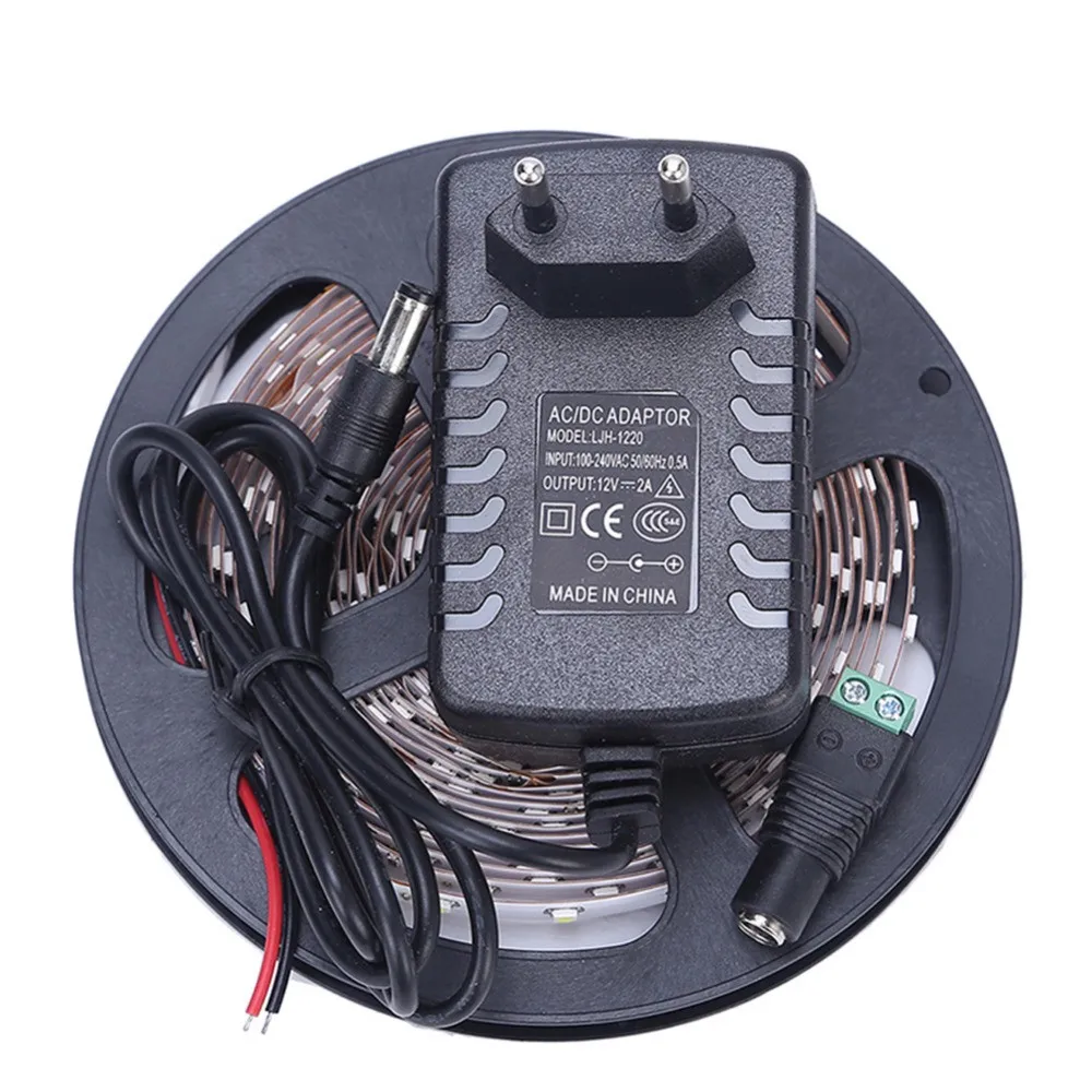 5 м 5050 SMD ярче чем 2835 Светодиодный светильник для выращивания растений DC 12V 60 s/M