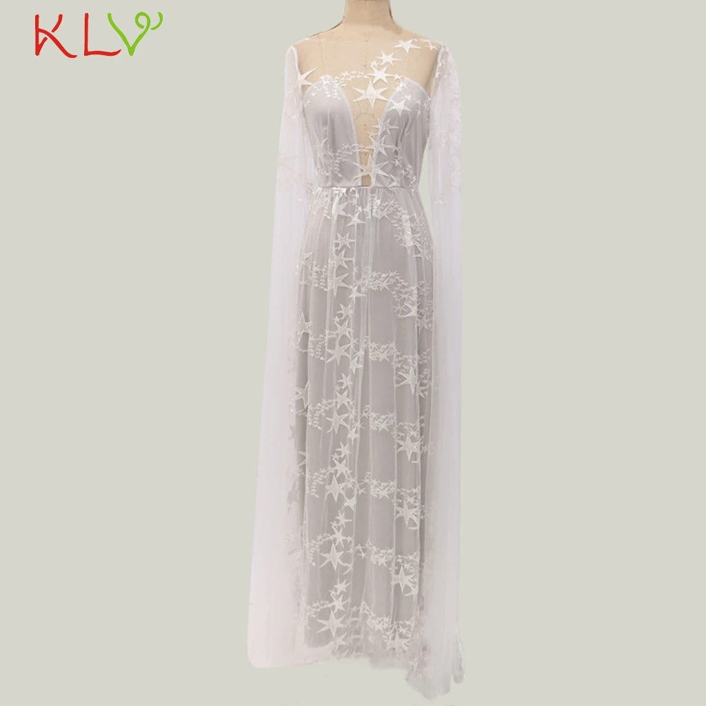 dress Женское сексуальное элегантное платье-пачка со звездами, Летнее Длинное платье в пол, вечернее платье, свадебное платье, женское платье, 19мая - Цвет: dress