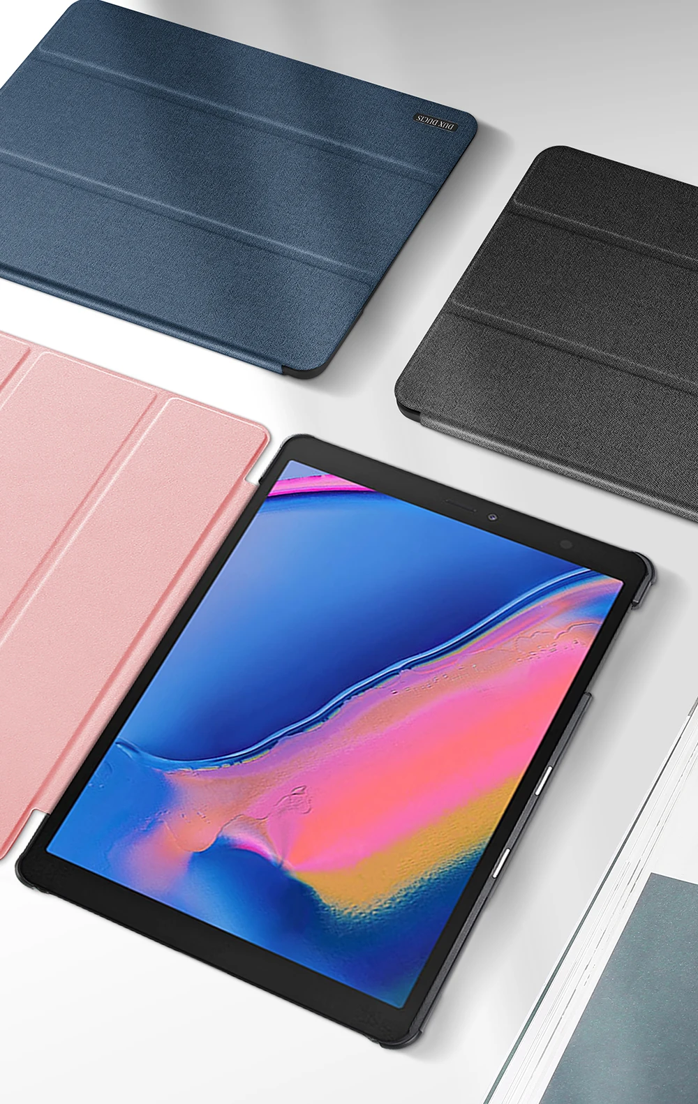 Чехол для samsung Galaxy Tab A 8,0 S Pen P200 P205 SM-P200 SM-P205 из искусственной кожи, Ультратонкий чехол с функцией автоматического сна