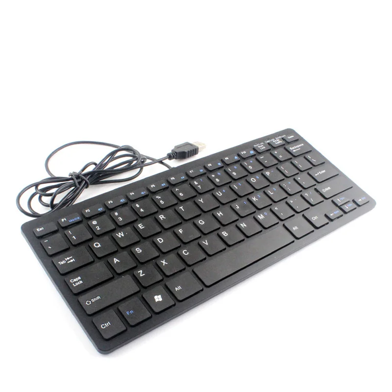 New Hot Sell 1 Piece Ultra-slim USB Wired Keyboard Mini Portable Plug and Play for Desktop Laptop Computer Pc | Компьютеры и офис