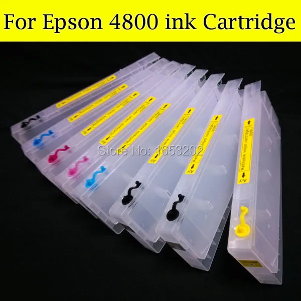 Картридж с чернилами для EPSON 4800 8 цветов со сбросом чипов Stylus Pro | Компьютеры и офис