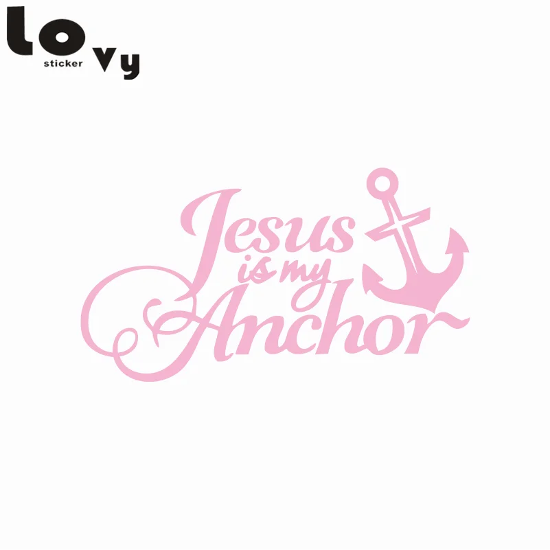 Христианская виниловая Автомобильная наклейка Милая религиозная Молитва Иисуса