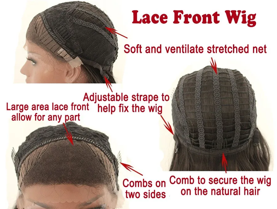 2017 новая мода вьющиеся парики Синтетический Парик Фронта Шнурка Жаропрочных