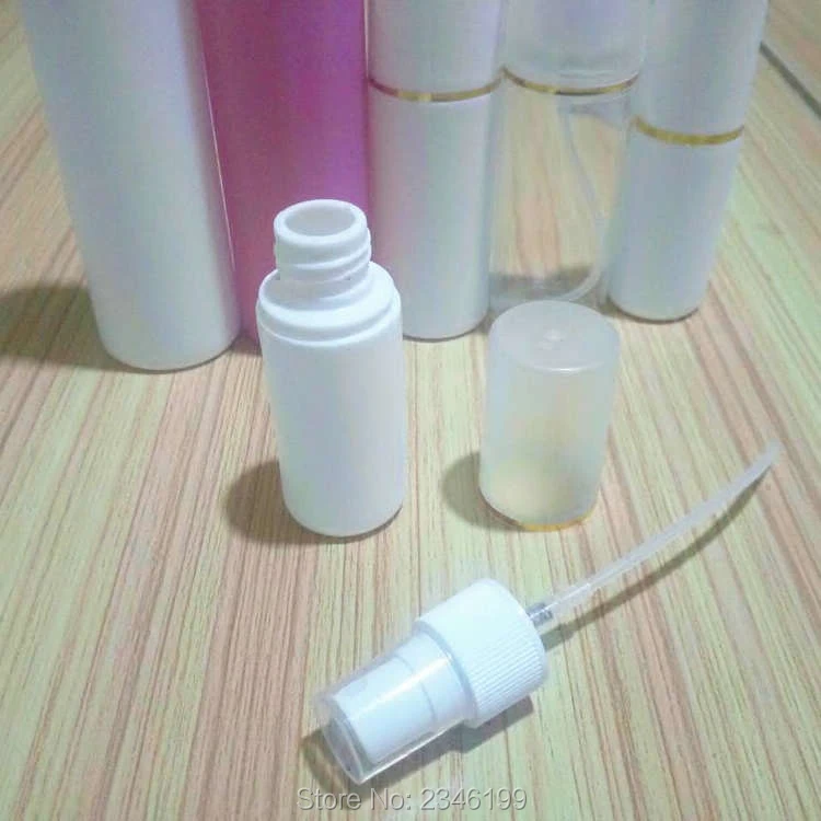 

50pcs/lot Empty Perfume Spray Bottle, Cosmetic Atomizer Sprayer, Plastic Spray Bottle, Travel Portable Cosmetic Container