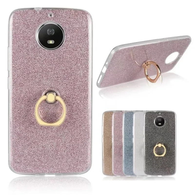 Роскошный блестящий сверкающий Мягкий силиконовый чехол из ТПУ для Motorola Moto G6