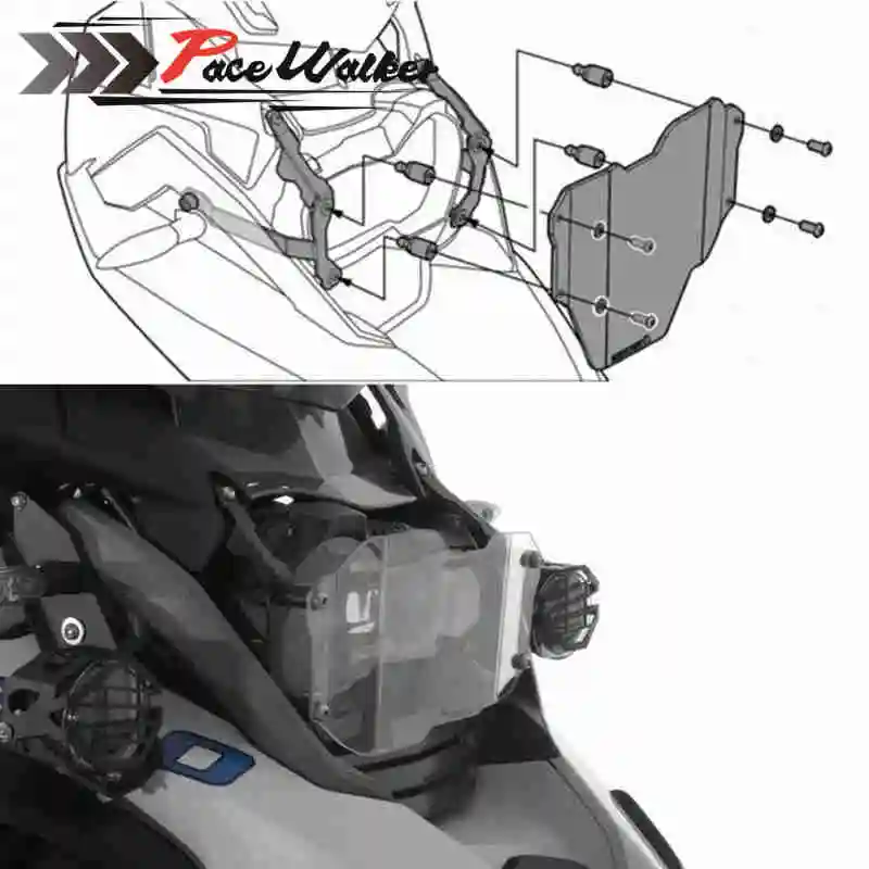 Для BMW R1200GS Маяк Защитная крышка R 1200 GS защита для 2013 2014 2015 2016 после рынка |