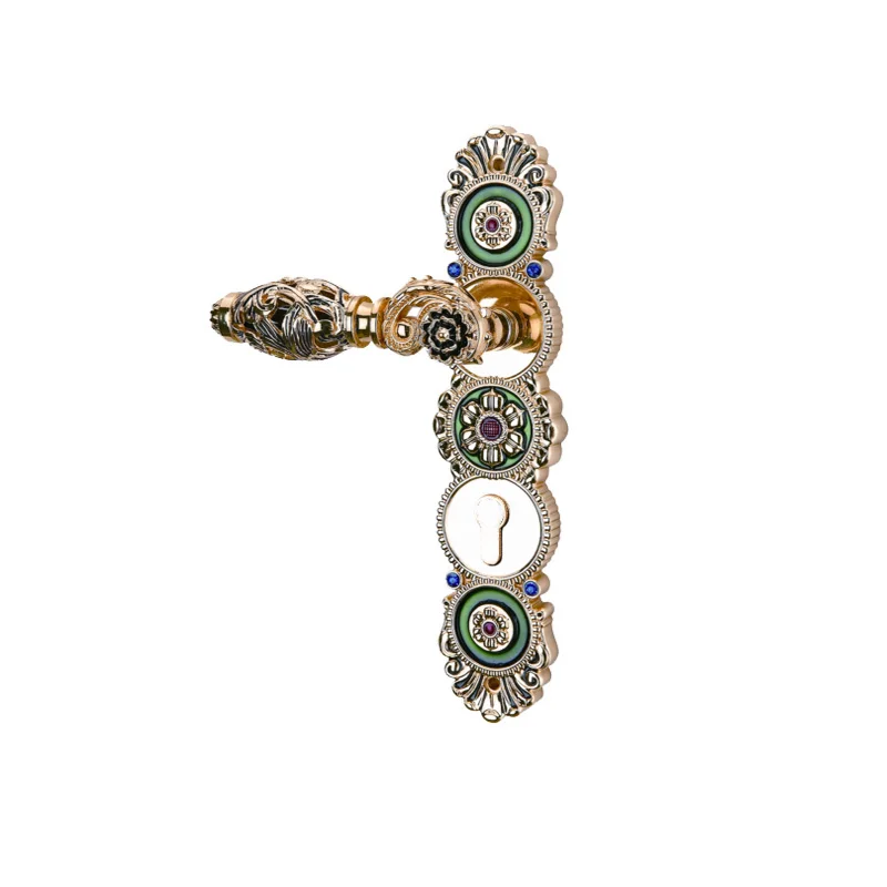 85 мм Центральная дистанция полые Сплит дверная ручка из цинкового сплава GP