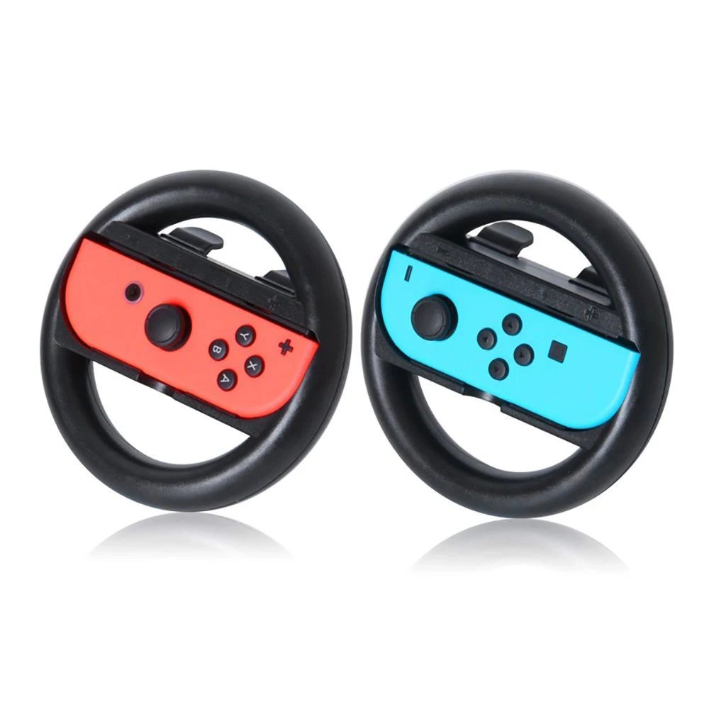 Колесо Joy Con для nintendo Switch 2 шт. контроллер гоночных игр держатель карт|wheel for games|game