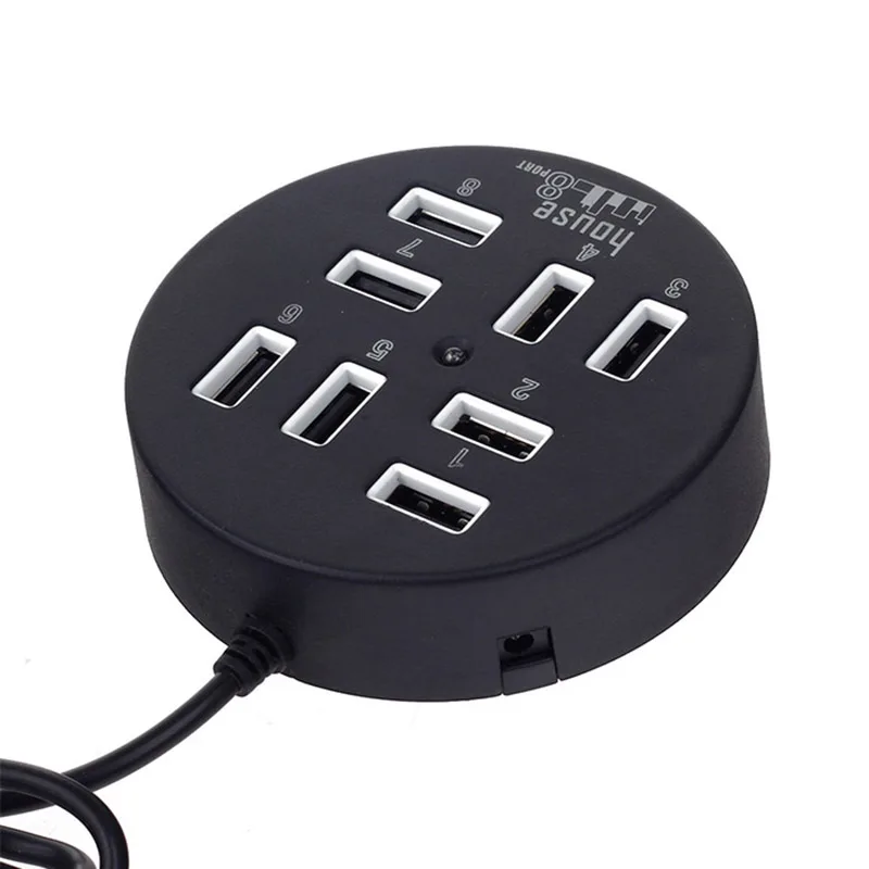 Micro usb хаб 8 Порты высокое Скорость 2 0 Hub адаптер multi USB Совместимость мини