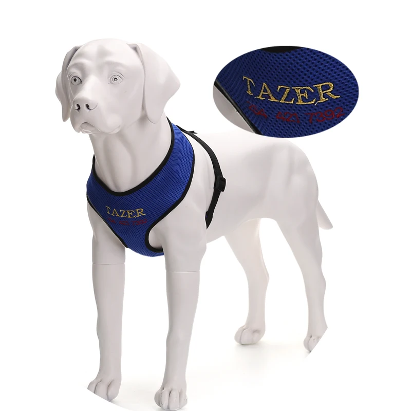 Personalized Soft Air Mesh Dog Harness Vest Embroidered Your Pet's Name and Number 1 pc Available 5 Colors | Дом и сад