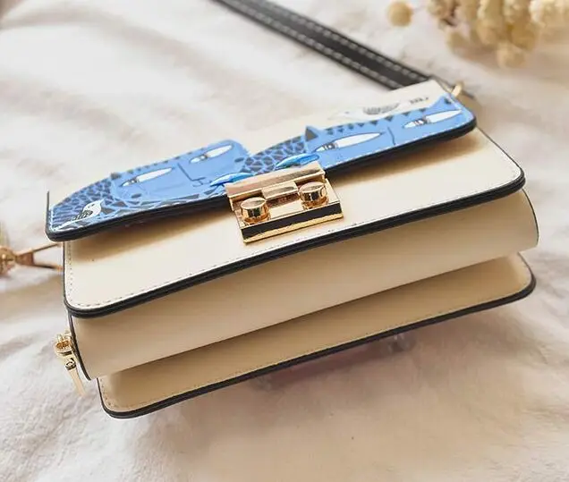 Miwind F мультфильм котенок логотип замок мини милый маленький мешок модные новые