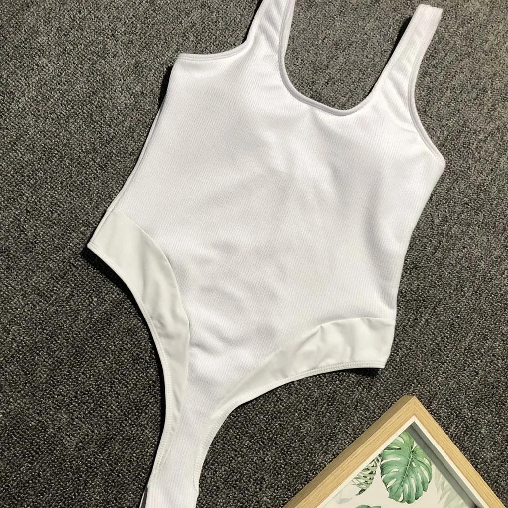 SAGACE одна деталь купальник сплошной цвет Купальники для малышек женский