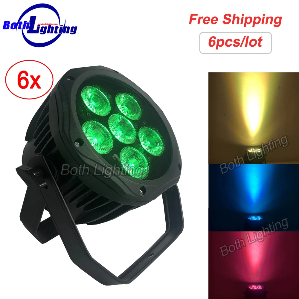 Сценический светильник с питанием от аккумулятора DMX светодиодный Par Светильник