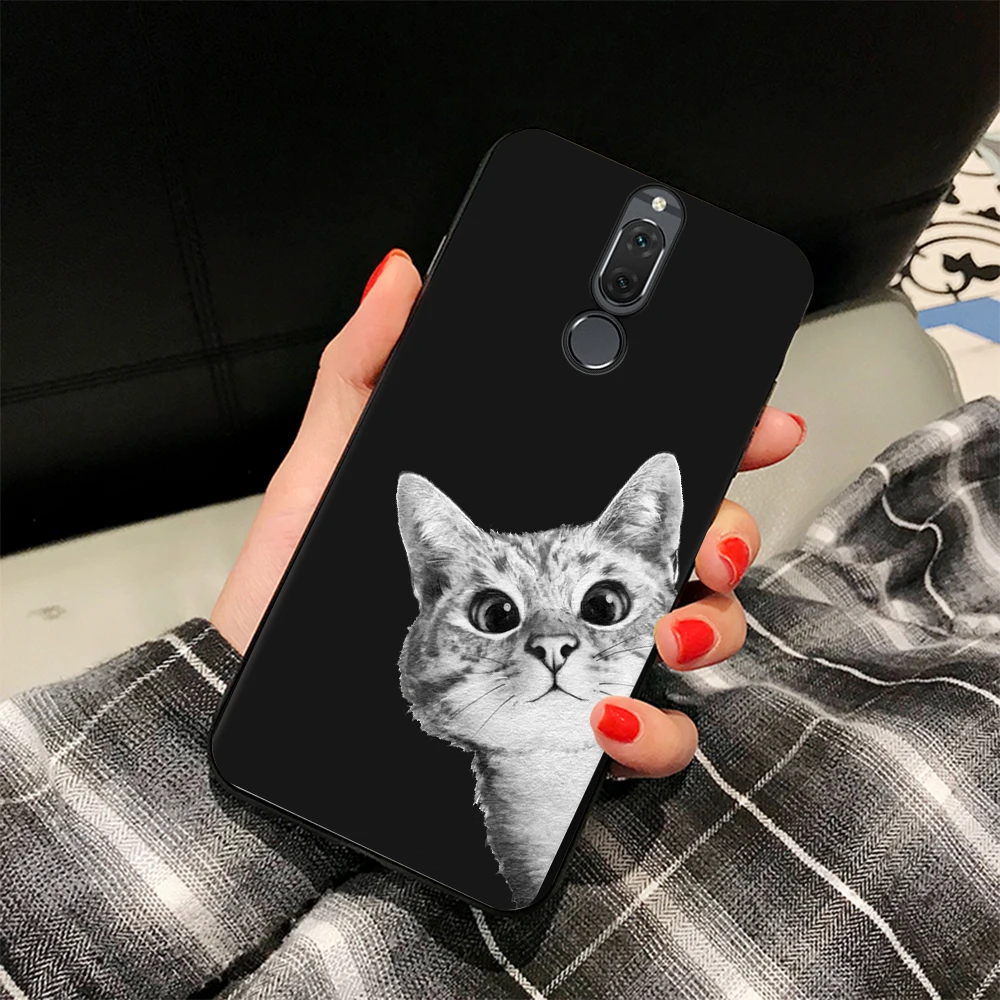 Мягкий ТПУ чехол для телефона huawei P9 P10 P8 Lite Nova 2i P20 Pro mate 10 милый Honor 8 9 Coque Capa Funda |