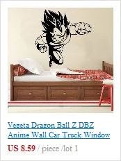 Виниловая наклейка на стену Dragon Ball z Broly аниме японский мультфильм искусство F744