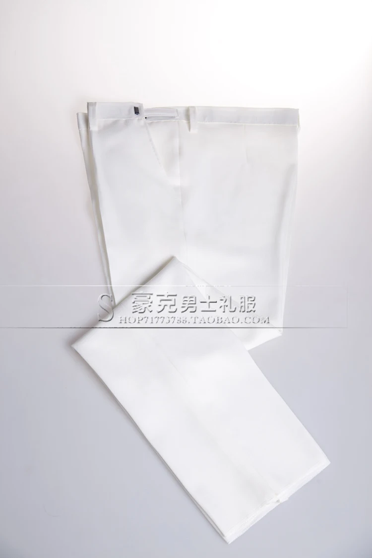 Черно-белый мужской смокинг костюм для сцены выступлений Свадебный свадебной