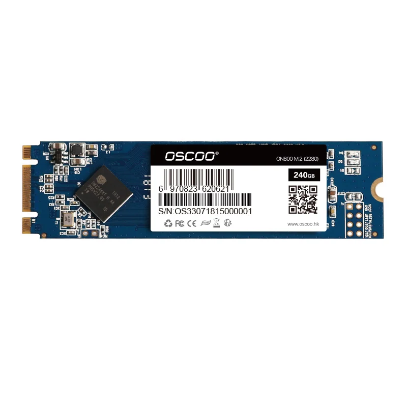 OSCOO M2 2280 M.2 NGFF 480 ГБ SATA SSD 22*80 мм SATA3 6 ГБ/сек. Internal Solid State Drive жесткий диск 240 для Ultrabook