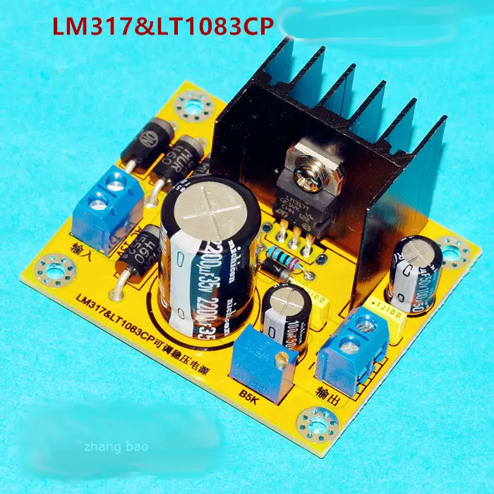 Free ship LT1083 adjustable voltage power supply board kit /LT1083 finished product | Электроника