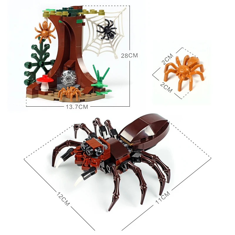 Гарри фильм Поттер 16058 The Chamber of Secrets Aragog логово строительные блоки Совместимые 75950