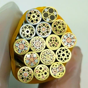 Акция 6 мм мозаика булавка заклепки для винт для ручки ножа латунь мозаичные заклепки стальная трубка для ногтей больше дизайна изысканный стиль 9 см