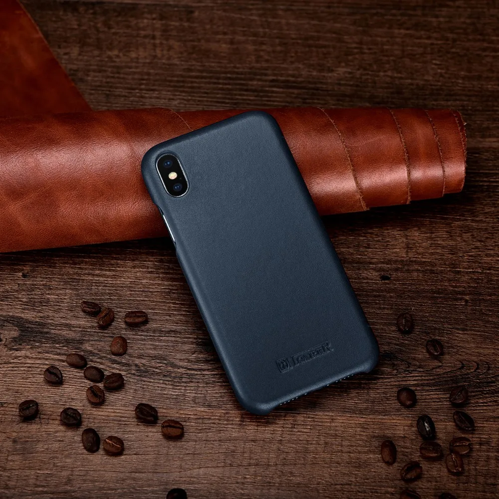 ICARER высококачественный роскошный Лучший кожаный чехол для iPhoneXs MAX Модный книжка