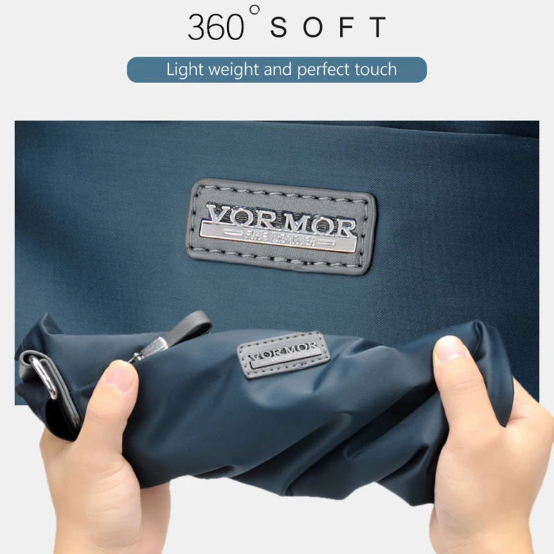 

Luxury brand men bag fashion shoulder bags waterproof oxford cloth men's messenger bag business male crossbody bags