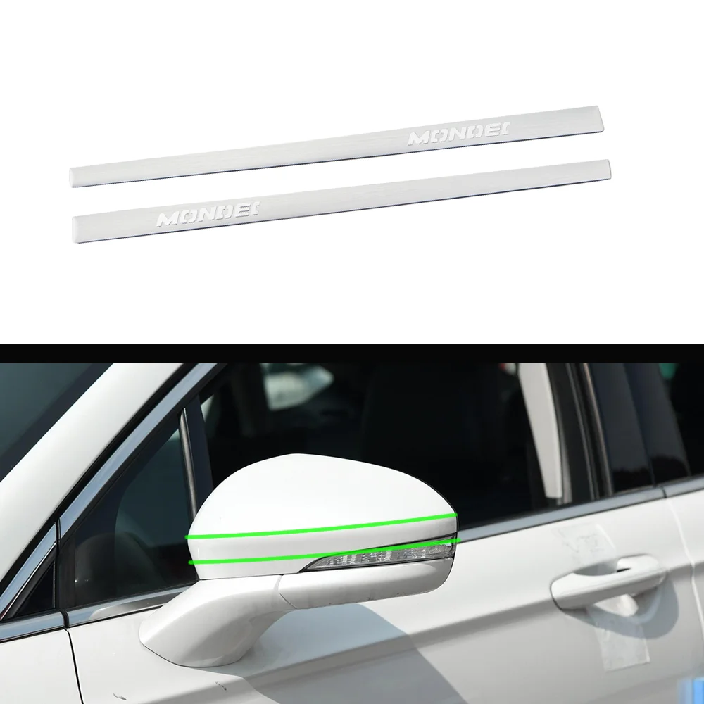 Автомобильное зеркало заднего вида защитная наклейка полоски для Ford Mondeo Fusion 2013