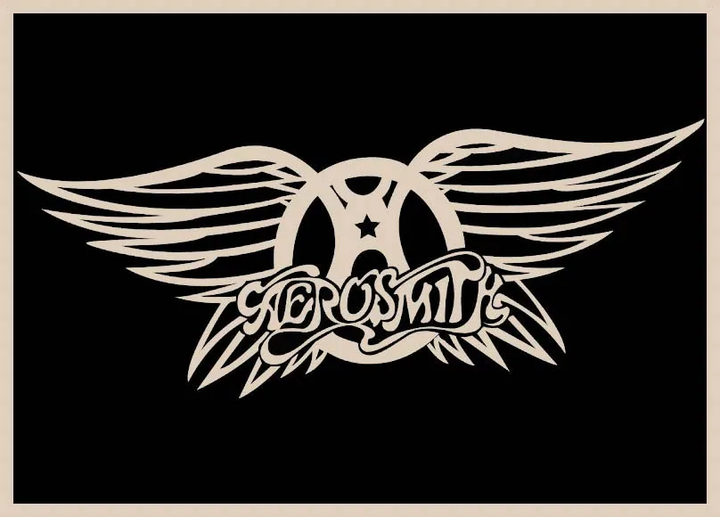 Зеленый Aerosmith рок-музыка плакаты Винтаж Плакат(без рамки) Ретро-постер к фильму стикер стены домашний декор крафт-бумага/Ретро плакат MU35 - Цвет: Зеленый