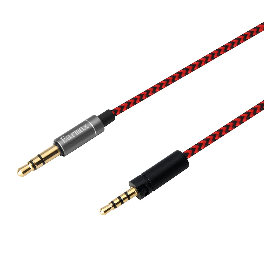 Замена аудио нейлоновый кабель для Sennheiser HD1 на ухо/над ухом/беспроводные