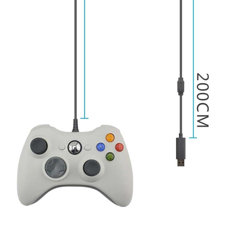 Данных лягушка Проводной USB геймпад для Xbox 360/тонкий игровой контроллер для ПК и вибрации контроллер для Windows 7/8/10 Поддержка для паровой игры