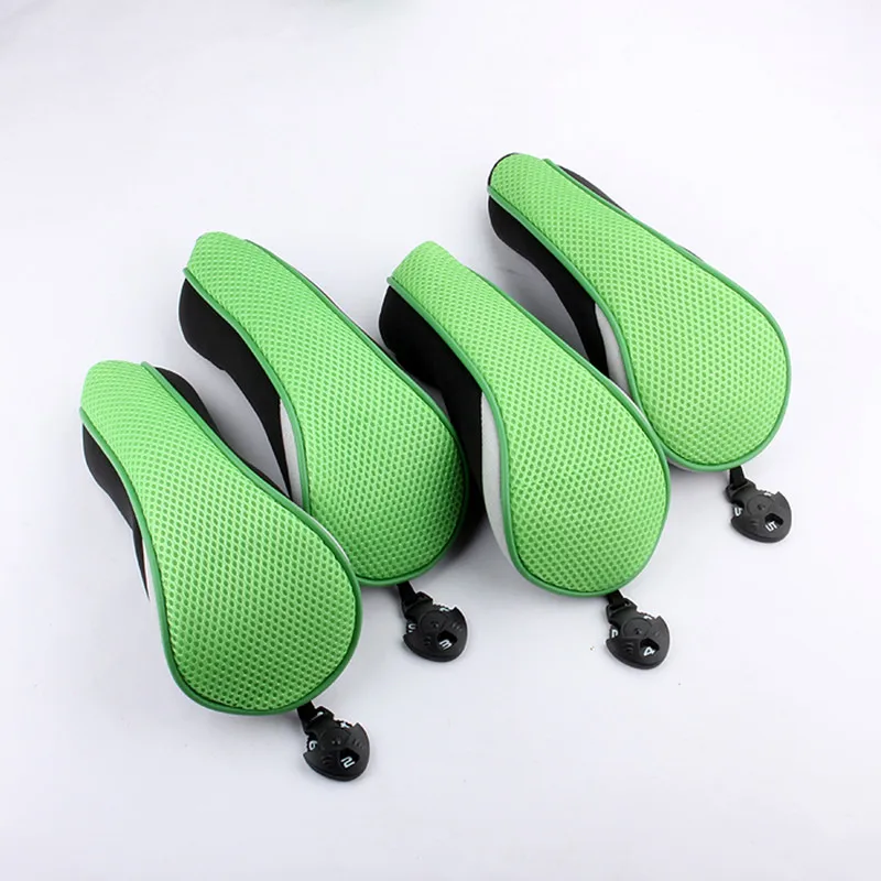 Новинка 4 шт. зеленые гибридные головные уборы для гольф-клуба универсальные