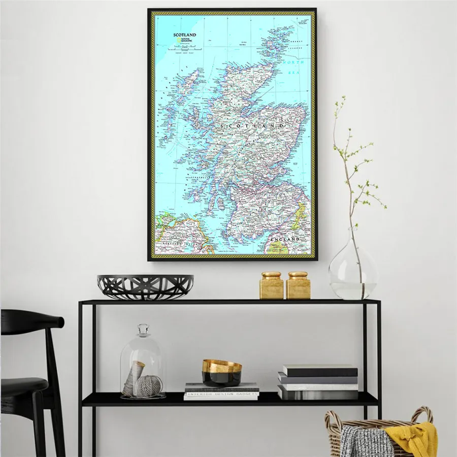 Винтажная Картина на холсте настенная наклейка в стиле ретро для кафе паба