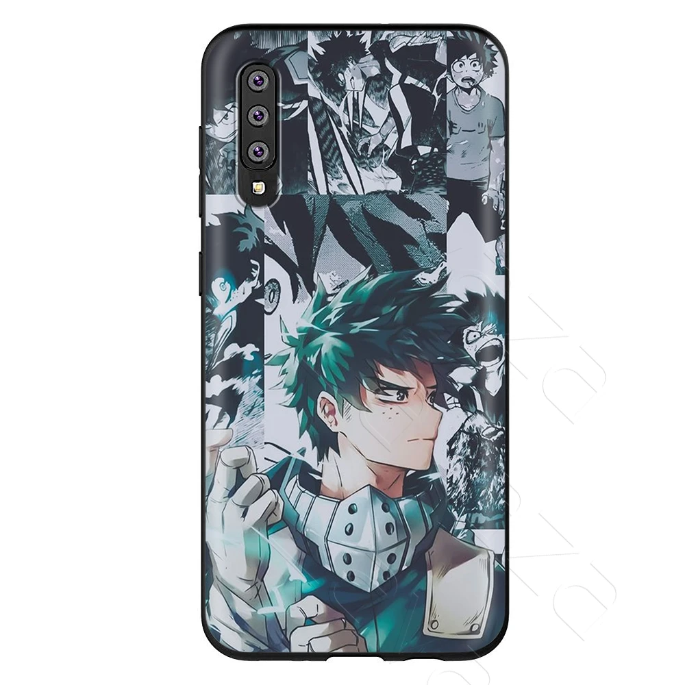 Lavaza мой герой Boku без Академия Deku Bakugou чехол для samsung Galaxy S6 S7 край J6 S8 S9 S10 плюс A3 A5 A6 A7 A8 A9 Note 8, 9 - Цвет: 1