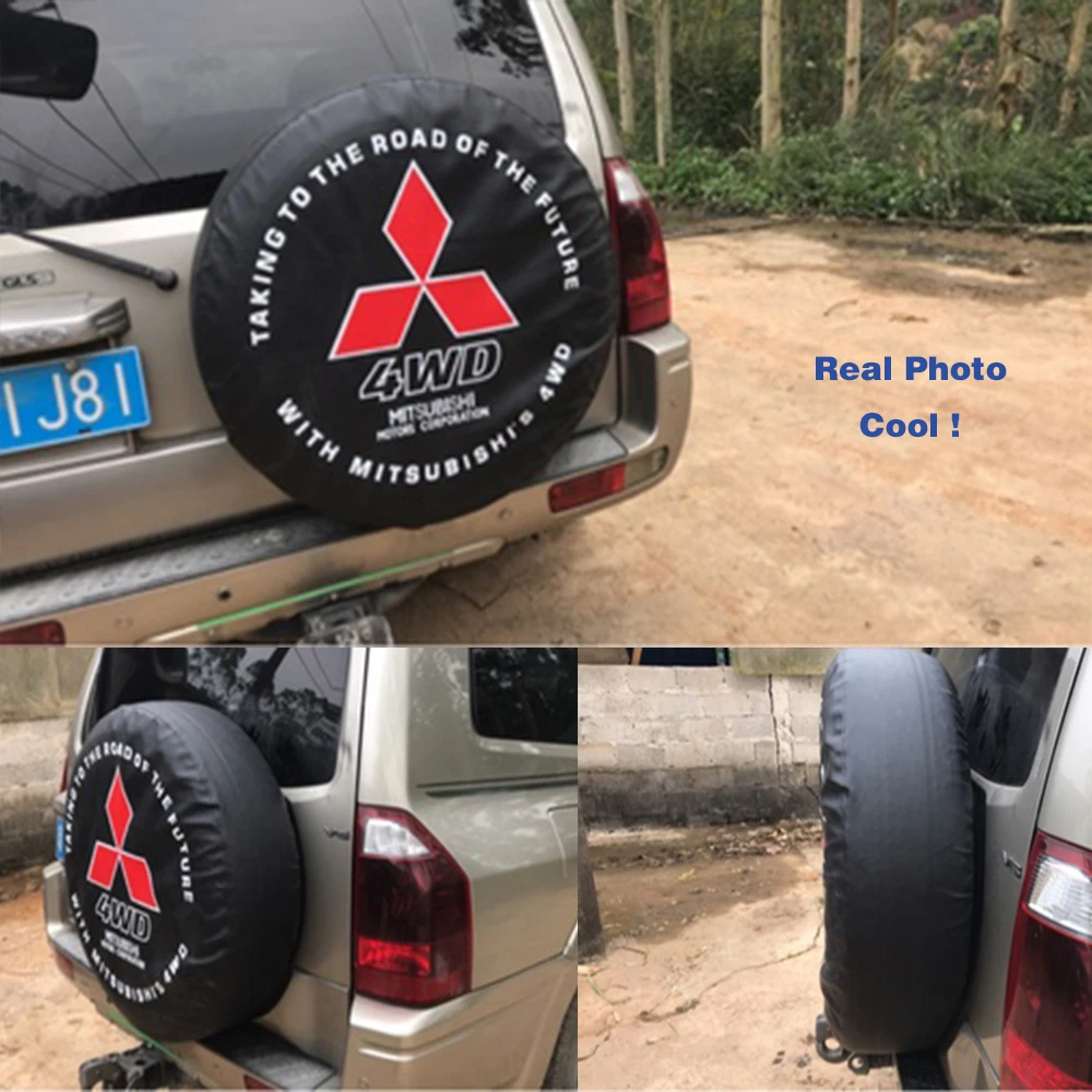 Автомобильный-stying 4WD 4X4 14-17 дюймов ПВХ запасное колесо покрышки чехол сумка чехол протектор для Jeep Hummer для Ford покрышки