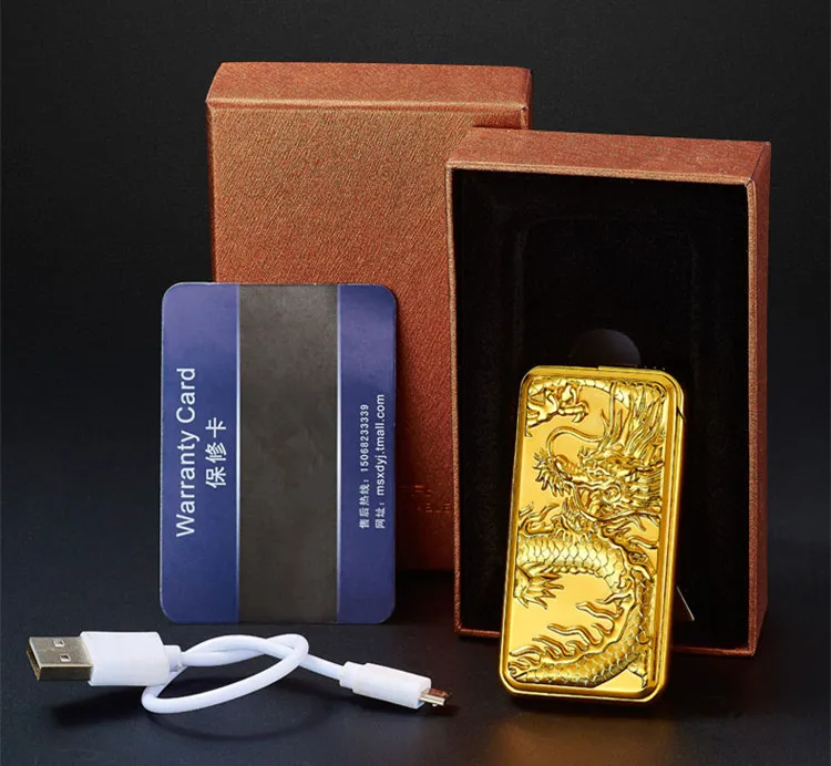 USB электрическая и бензиновая Зажигалка двойного назначения перезаряжаемая 1300C