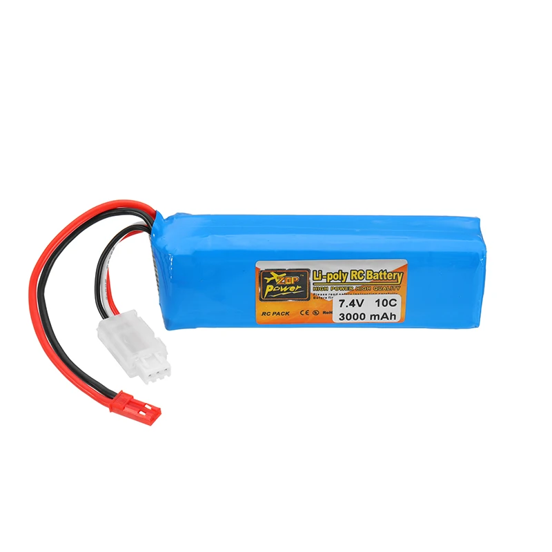 Перезаряжаемый ZOP Power 7 4 V 3000 mah 10C Lipo BatteryFor FrSky taranis X9D Plus передатчик запасные части