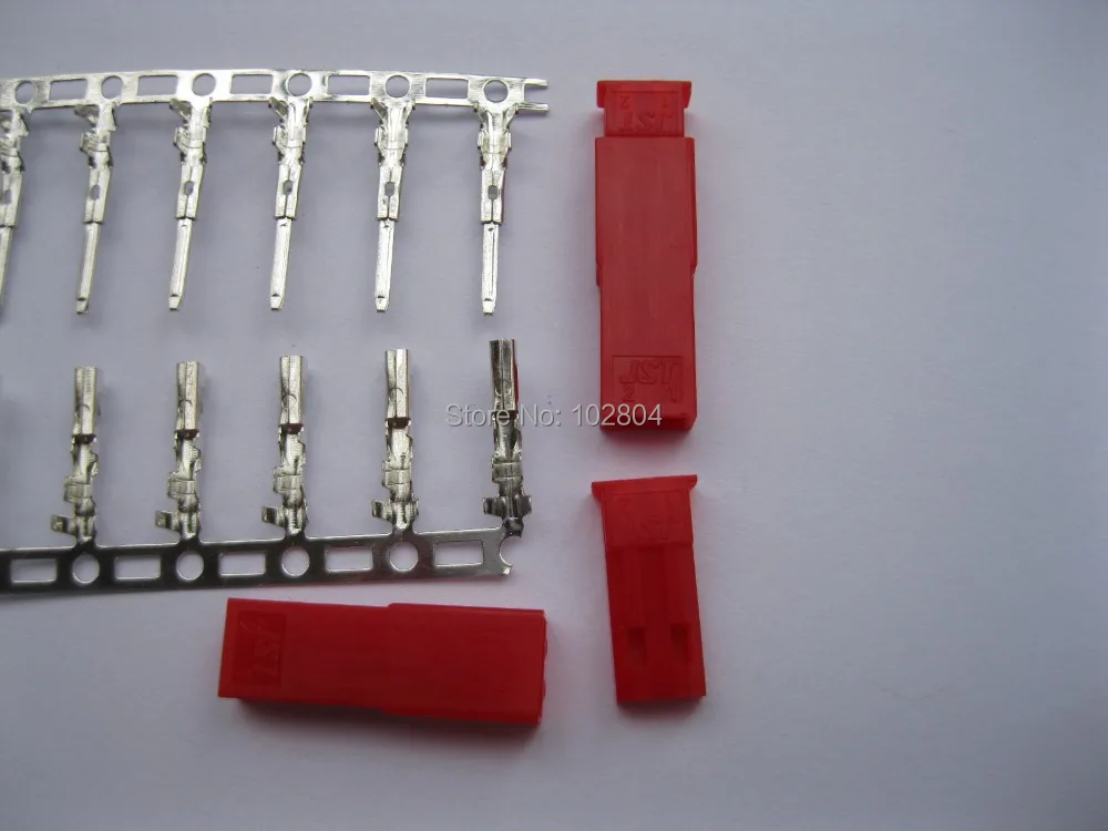 30 комплектов JST 2-контактный женский и мужской корпус контактный разъем |