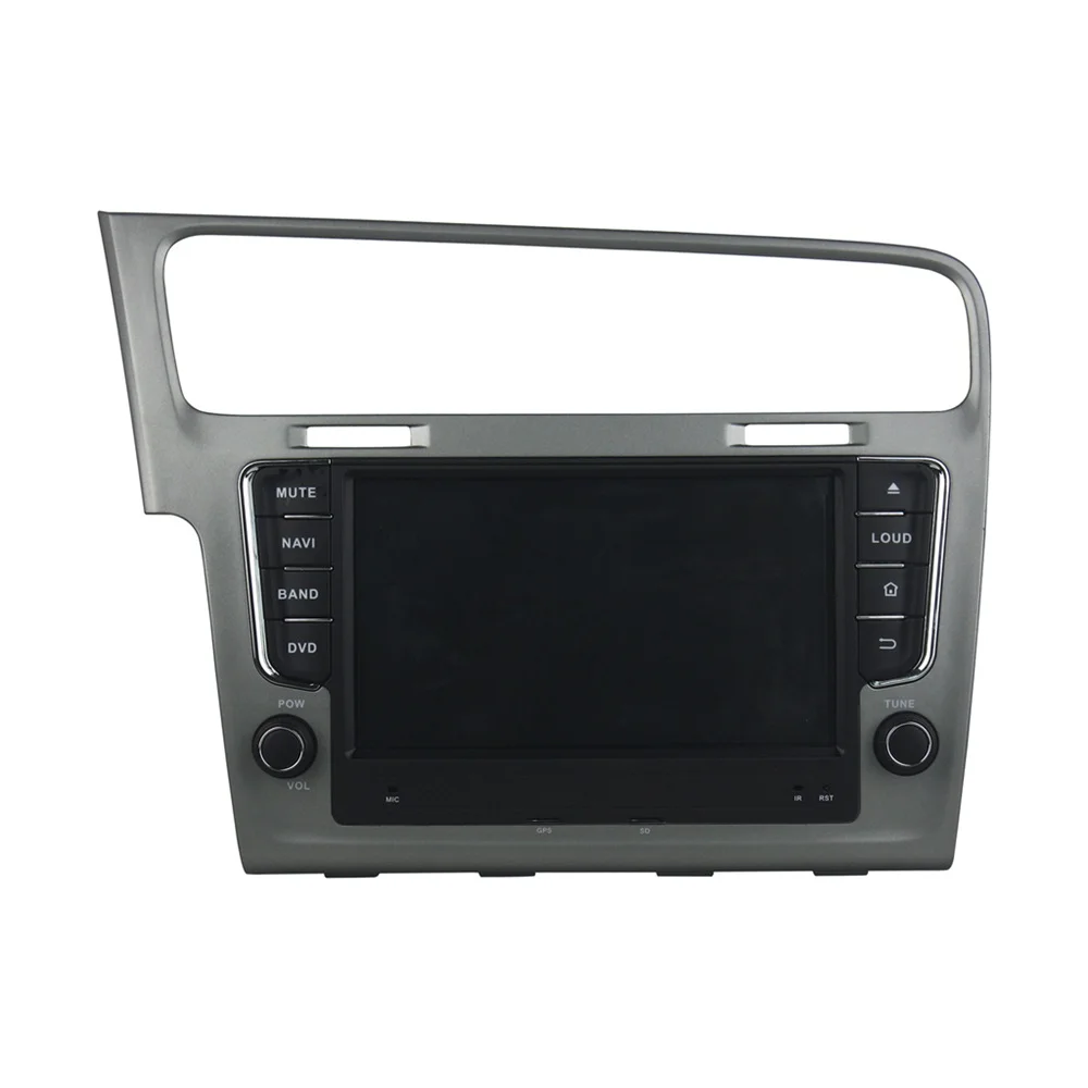Автомобильный DVD плеер 2DIN 8 дюймов Android 9 GPS радио для Volkswagen Golf 7 2013 2016 отдельная