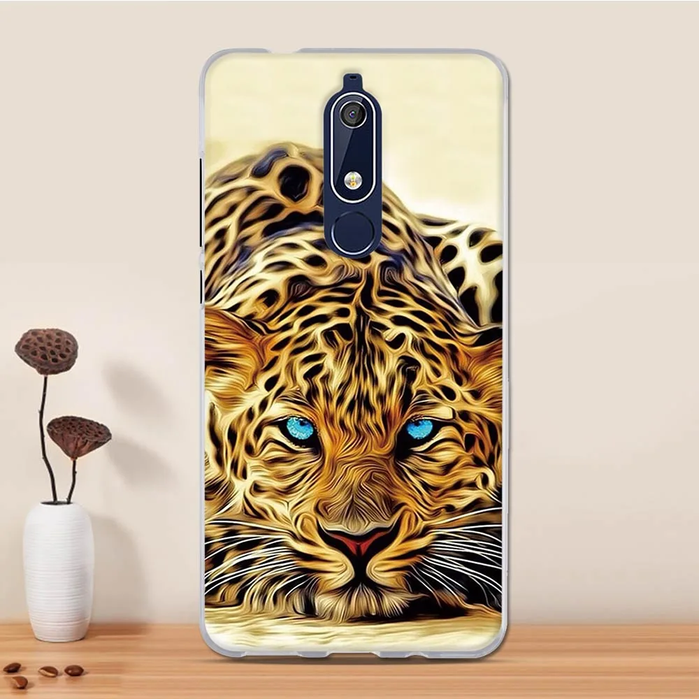 22 Чехол для Nokia 5,1 чехол силиконовый 3D мягкий чехол для телефона из ТПУ для Nokia5.1 Nokia 5. 1 Funda Coque для Nokia 5,1 чехол Capa Shell - Цвет: 22