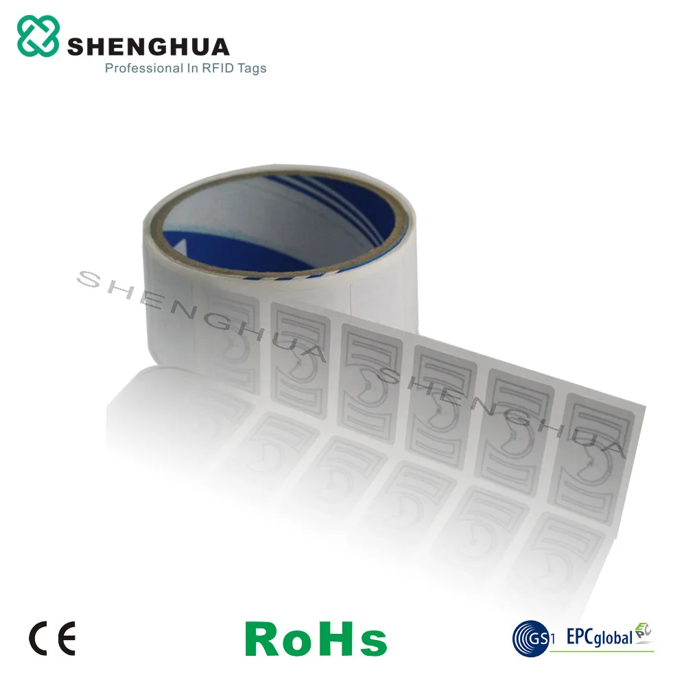 

50pcs/lot Low Cost Passive UHF RFID Barcode Logo Printable Label Sticker Tags Warehouse Management Sticker Customization