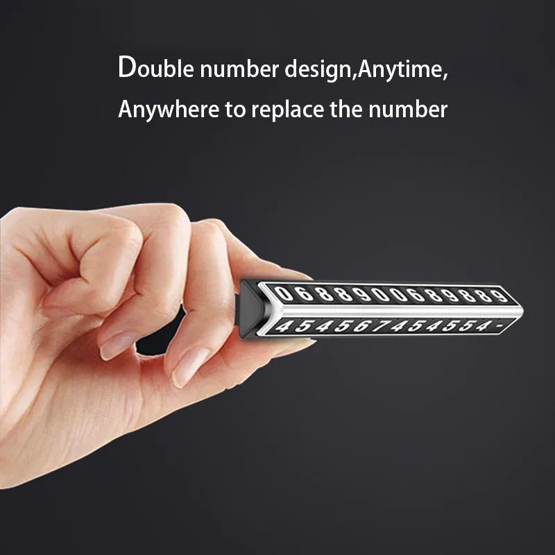 Светящаяся автомобильная парковочная карта номер телефона наклейки ночник