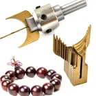 Твердосплавная сферическая фрезы лезвие для обработки древесины Фрезерный резак набор инструментов для формовки Будды Бусины Фрезы Сверла Набор бит