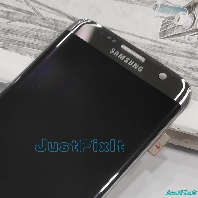 G935F для samsung Galaxy S7Edge G935S L K ЖК-дисплей сенсорный экран дигитайзер 5,5 ''Супер AMOLED с рамкой