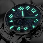 Мужские автоматические механические часы AESOP, деловые водонепроницаемые часы из нержавеющей стали, 9015G