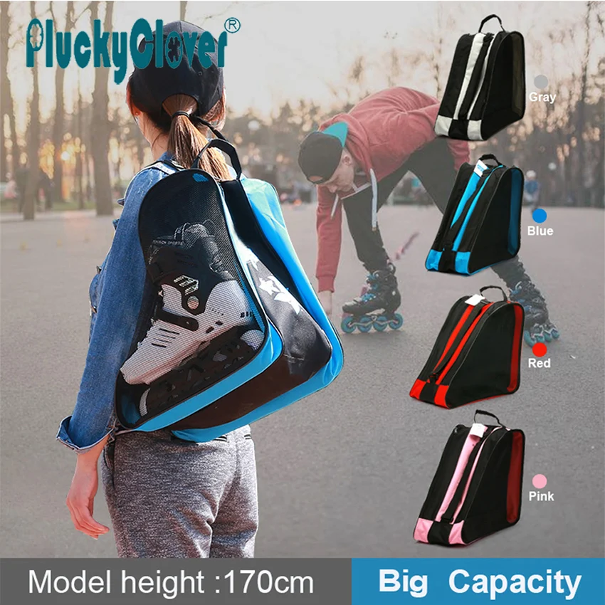 1 pc 38x30x38cm Triangle Multifunctional Tool Ice &amp Inline Skates Outdoor Waterproof Portable Laptop Shoulder Backpack Bag | Спорт и