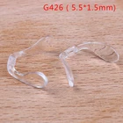 2 шт., новые силиконовые u-образные противоскользящие носоупоры, очки, солнцезащитные очки, палочки для глаз, многостильные